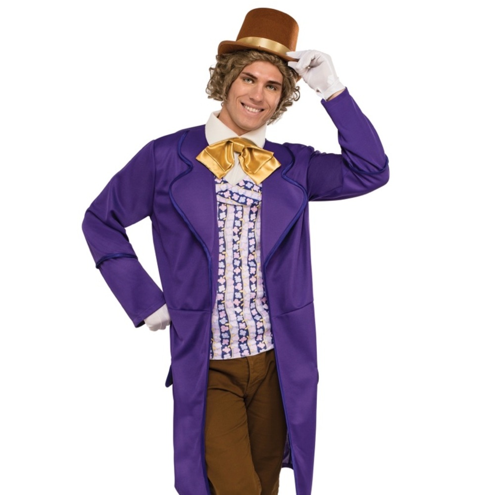 Men's Willy Wonka and the Chocolate Factory Deluxe Willy Wonka Costume